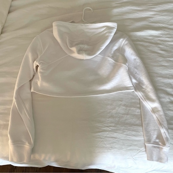Lululemon Cropped White Hoodie - Picture 4 of 9